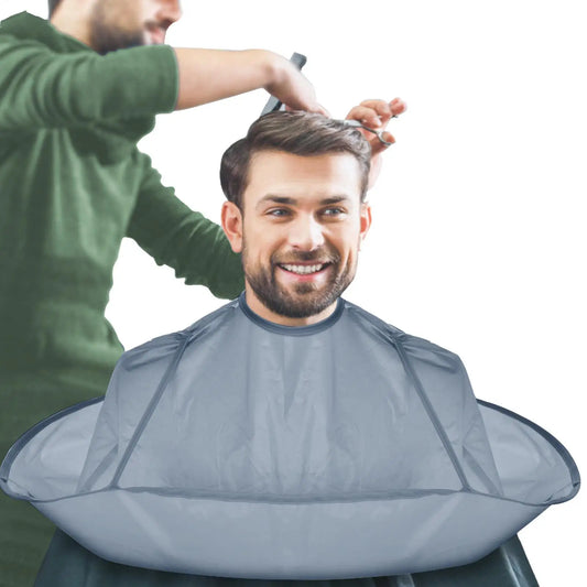 Foldable Haircut Cape | Adjustable Neck Barber Styling Cloak Barber Haircut Cape Peaceful Pleasures Health and Wellness