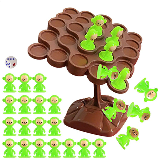 Fun Family Balance Game, Monkey Stacking Toys STEMs Learning Toy for Kids, Improve Focus & Motor Skills, Home, Party & School Peaceful Pleasures Health and Wellness