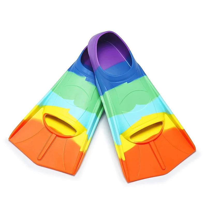 Silicone Swim Fins for Kids & Adults | Training & Diving