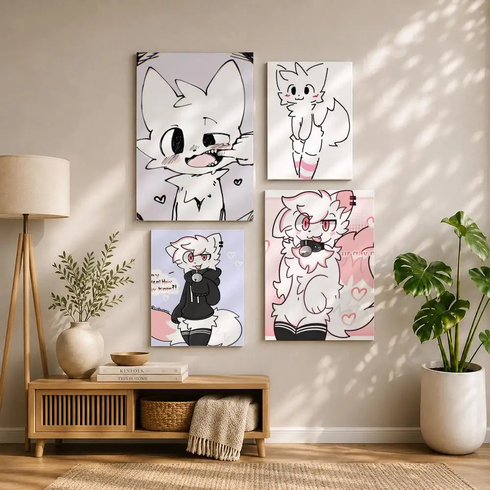 Meme B-Boykissers Poster HD Self Adhesive Waterproof Wall Art Ideal for Home Office Dorm Bedroom Great Gift Peaceful Pleasures Health and Wellness