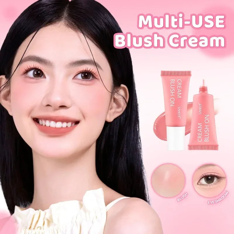 Liquid Blush Cream Stick | Matte Peach Pink Cheek Makeup