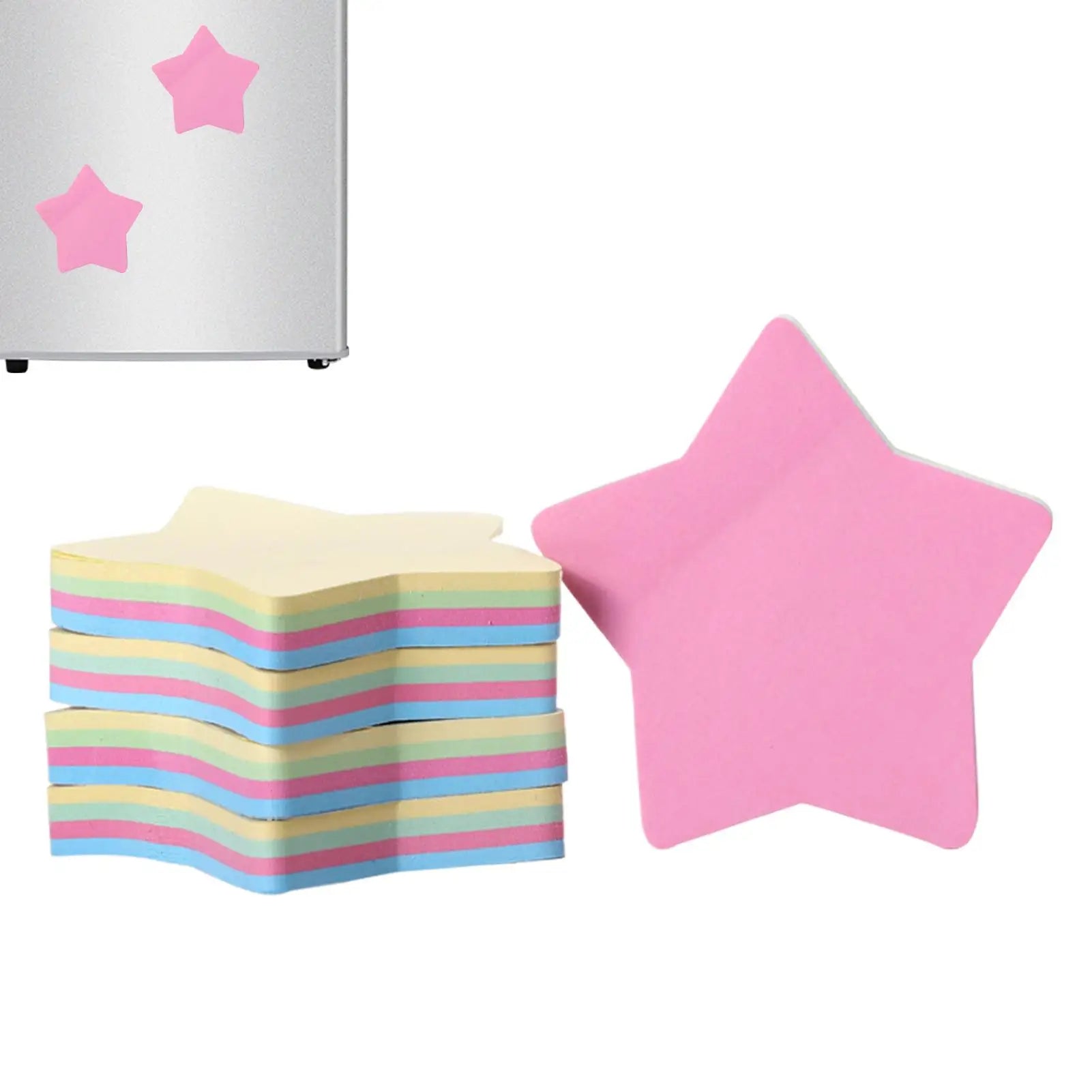 500 Sheets/5pack Cute Sticky Notes Colorful Adhesive Memo Pads Bulk Note Taking for Journaling, Office School Home Planning Peaceful Pleasures Health and Wellness