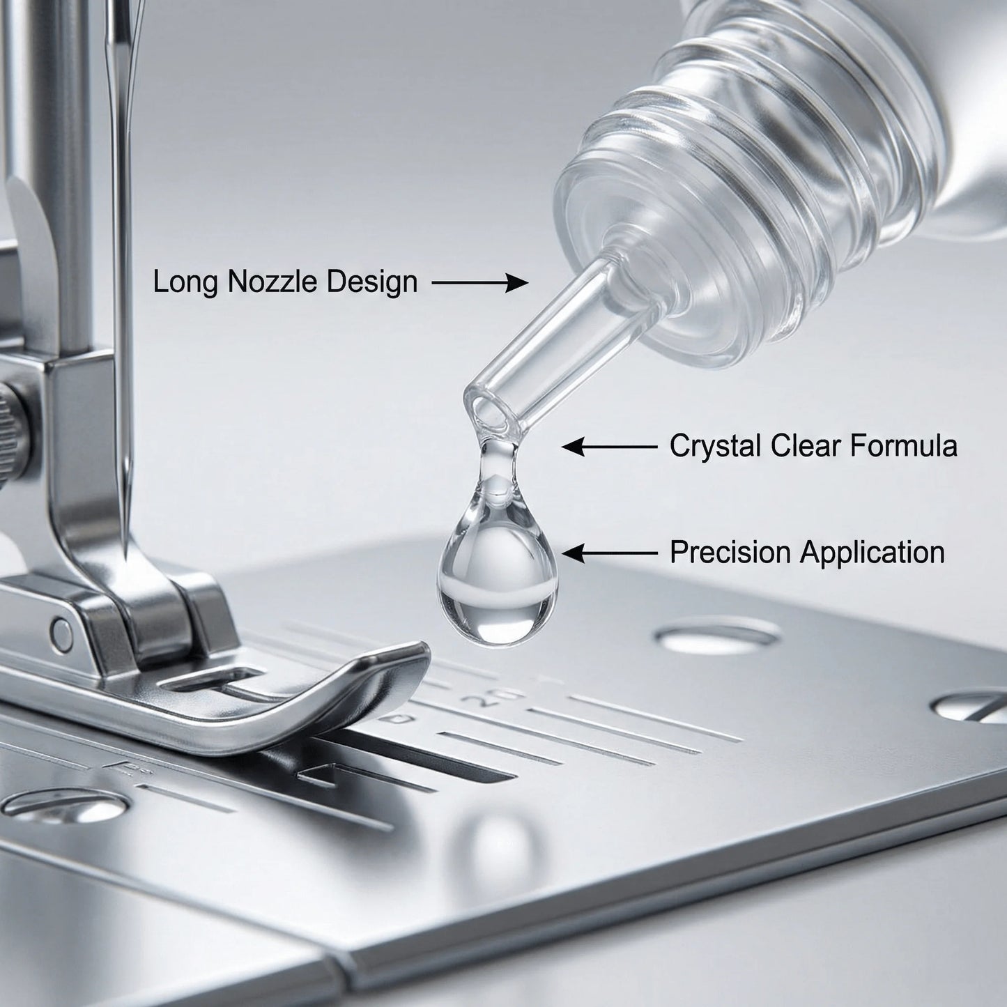 Universal Sewing Machine Oil High-Temp Lubricant for Door Hinges, Locks, Garage & Fans - Anti-Rust Household Maintenance Lube Peaceful Pleasures Health and Wellness