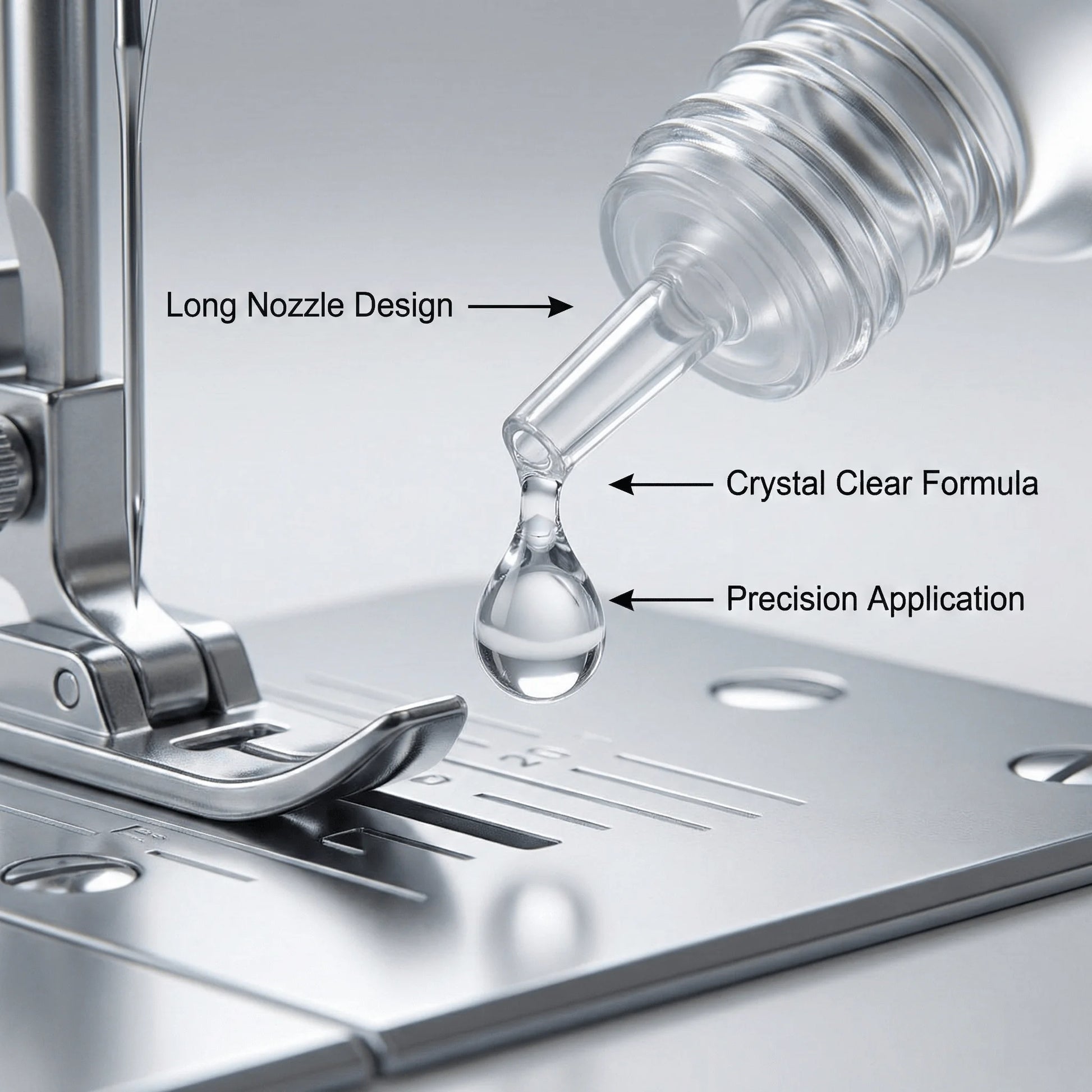 Universal Sewing Machine Oil High-Temp Lubricant for Door Hinges, Locks, Garage & Fans - Anti-Rust Household Maintenance Lube Peaceful Pleasures Health and Wellness
