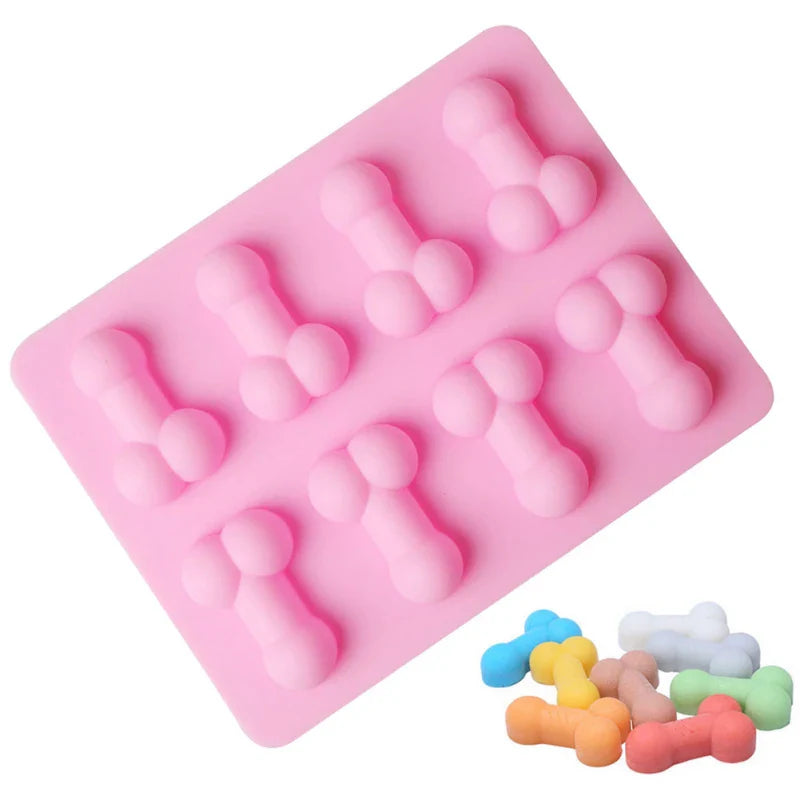 Novelty Silicone Ice Cube Tray & Craft Mold – Soap & Chocolate