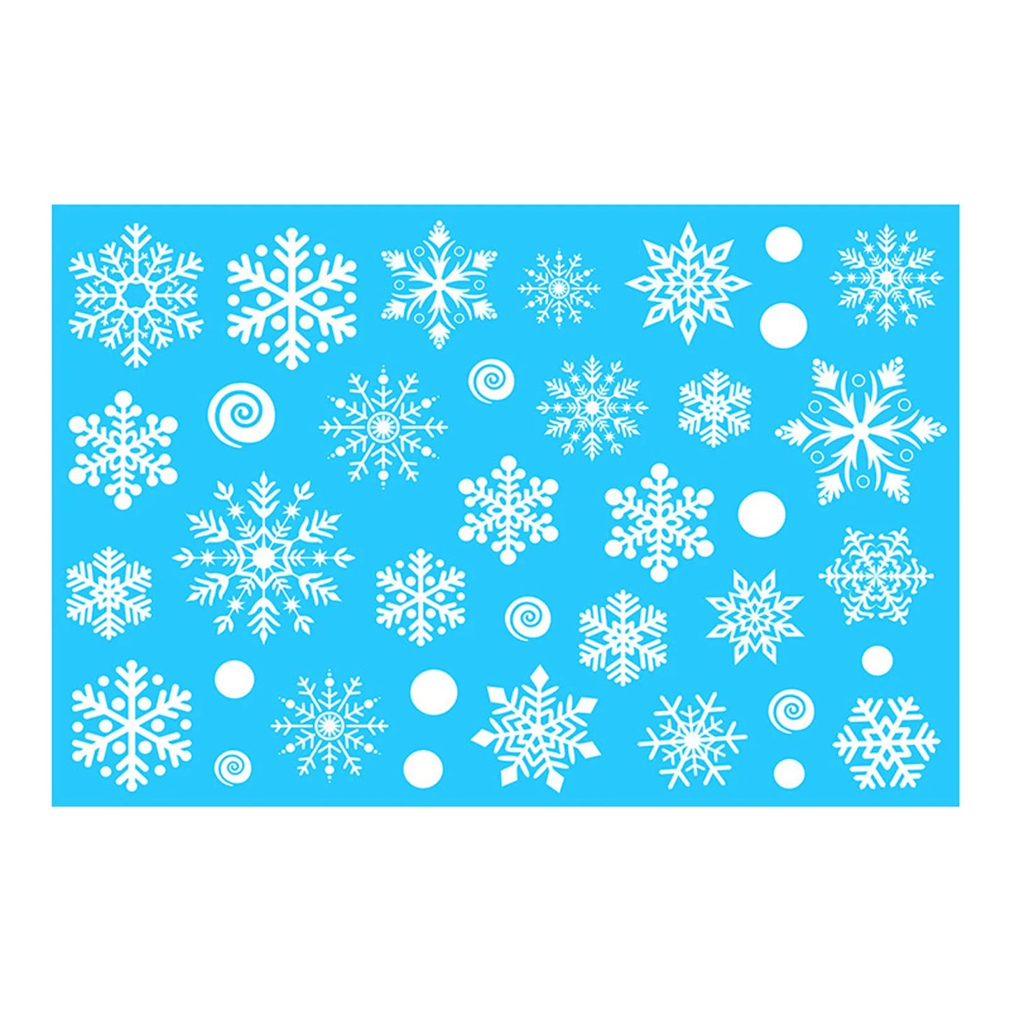 Christmas Electrostatic Window Stickers – Santa & Reindeer