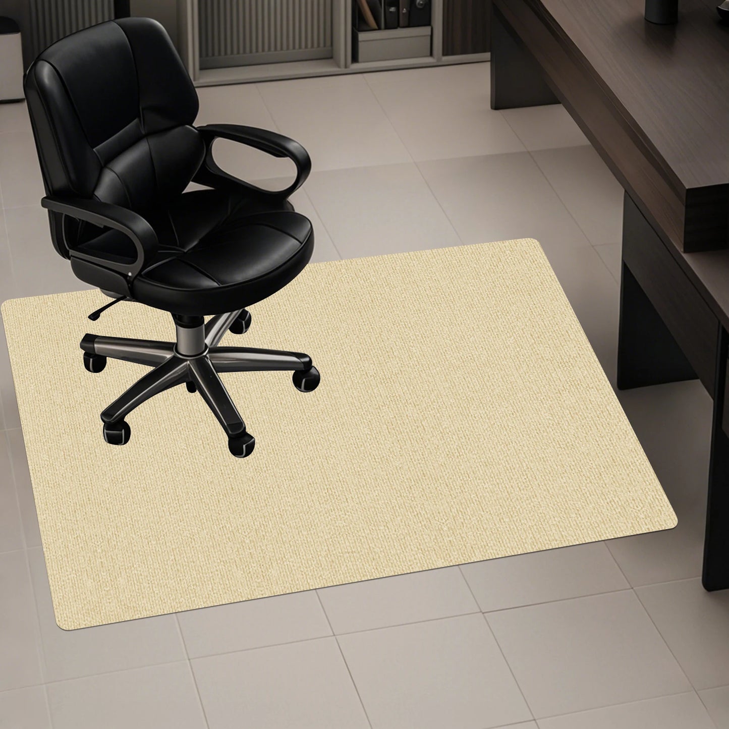 90x120cm Office Rolling Chair Mat Computer Gaming Chair Mat Colors Bedroom Living Room Office Swivel Chair Carpet Peaceful Pleasures Health and Wellness Camel 900MMx1200MM