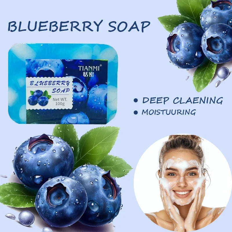 Blueberry Jelly Soap – Deep Cleansing & Moisturizing Body Bar
