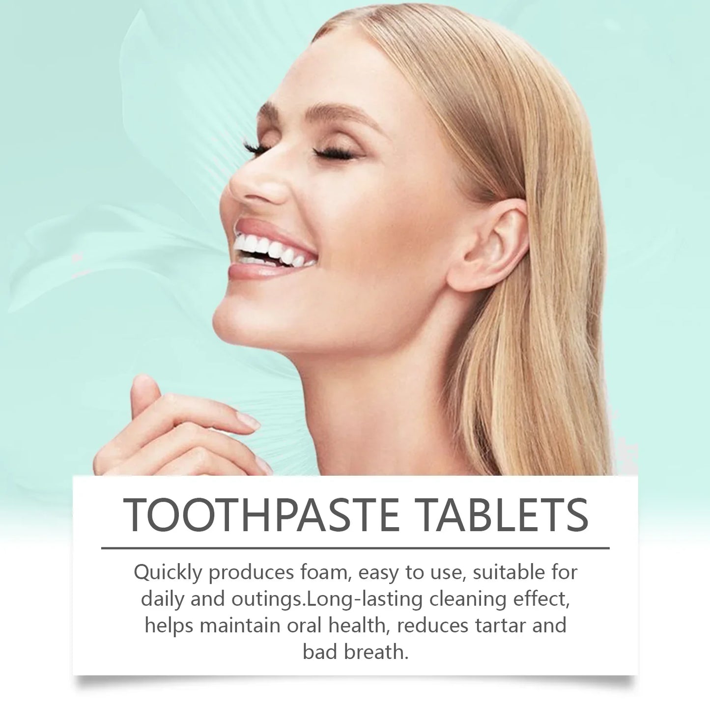 Oralhoe Jasmine Toothpaste Tablets – Whitening & Fresh Breath