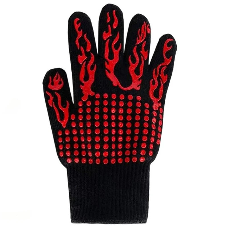 Silicone BBQ Gloves | Heat-Resistant Grilling & Oven Mitts