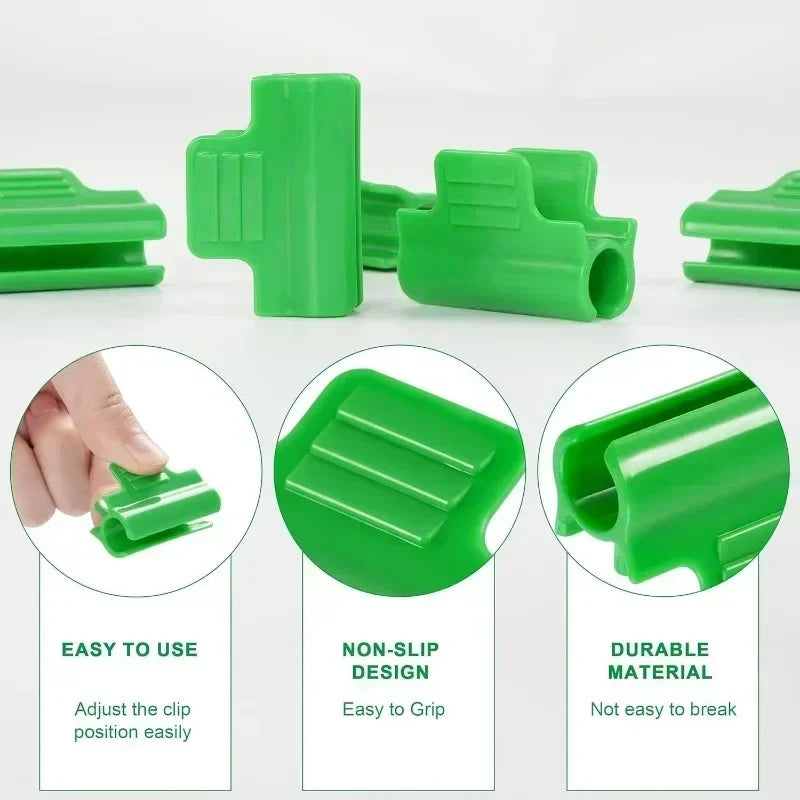 Greenhouse Film Snap Clamps for Fiberglass Hoop Grow Tunnels Greenhouse Snap Clamps Peaceful Pleasures Health and Wellness