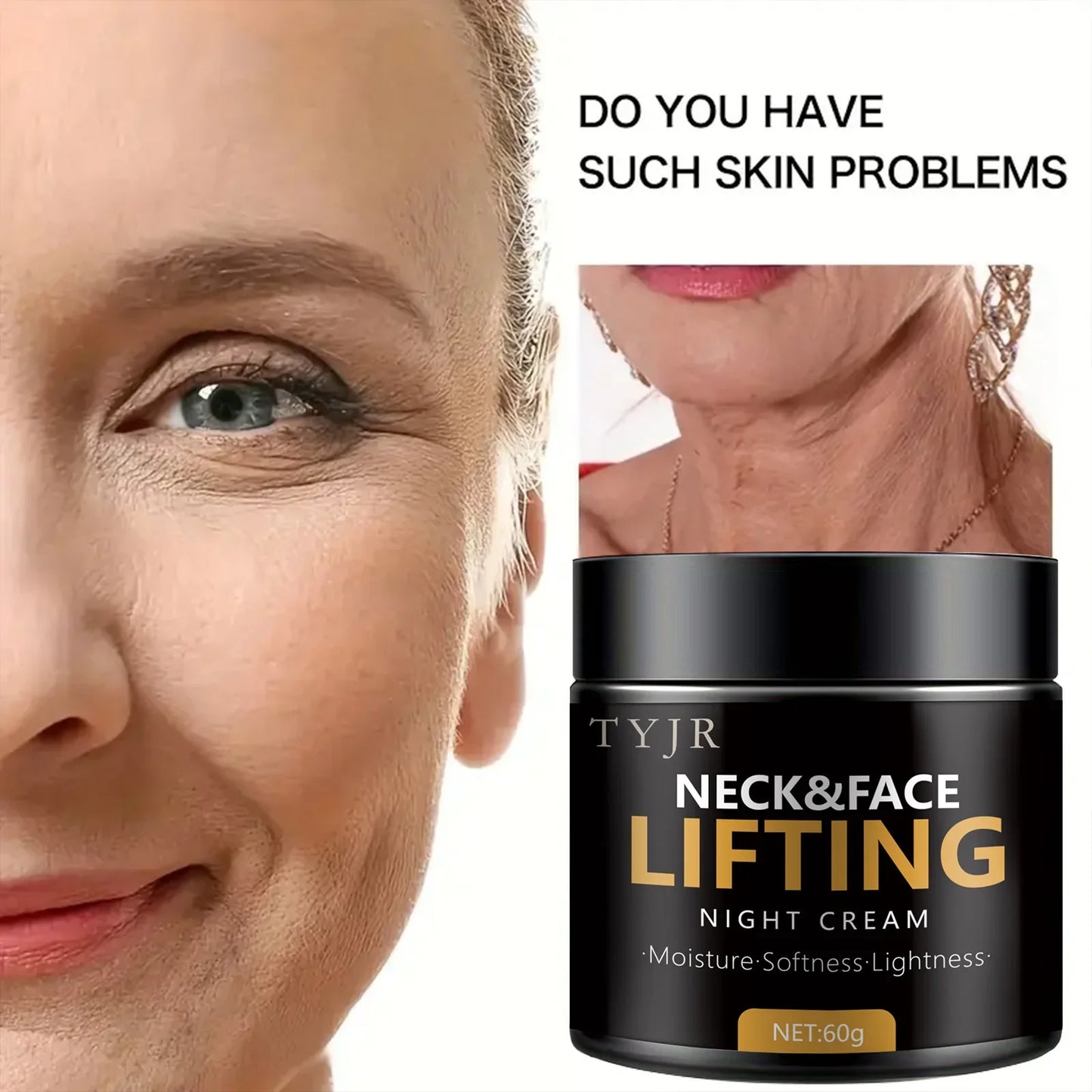 Collagen Neck & Face Cream – Firming & Anti-Aging Moisturizer