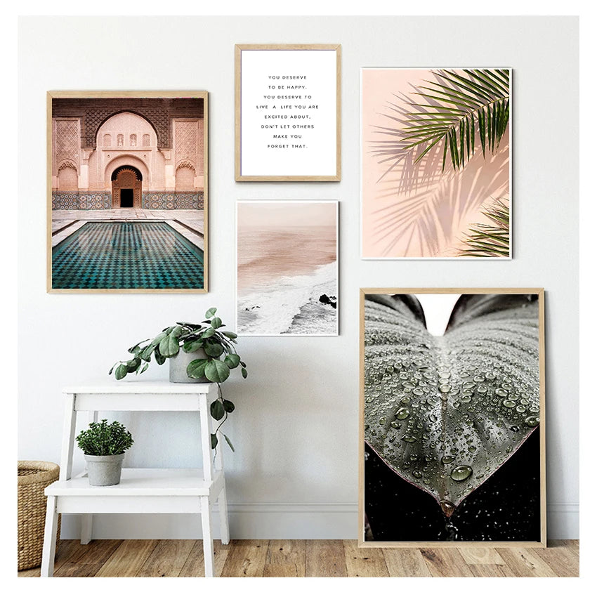 Tropical Canvas Wall Art | Travel Landscape Poster Print