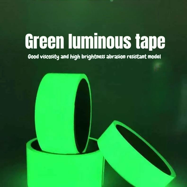 Glow in the Dark Tape | Self-Luminous Fluorescent Adhesive