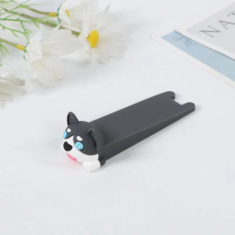 New 1pc Wedge Doorstops New Silicone Door Stop Reusable Shock Absorbent Block Anti-collision Stopper Home Door Doorstop Peaceful Pleasures Health and Wellness A3