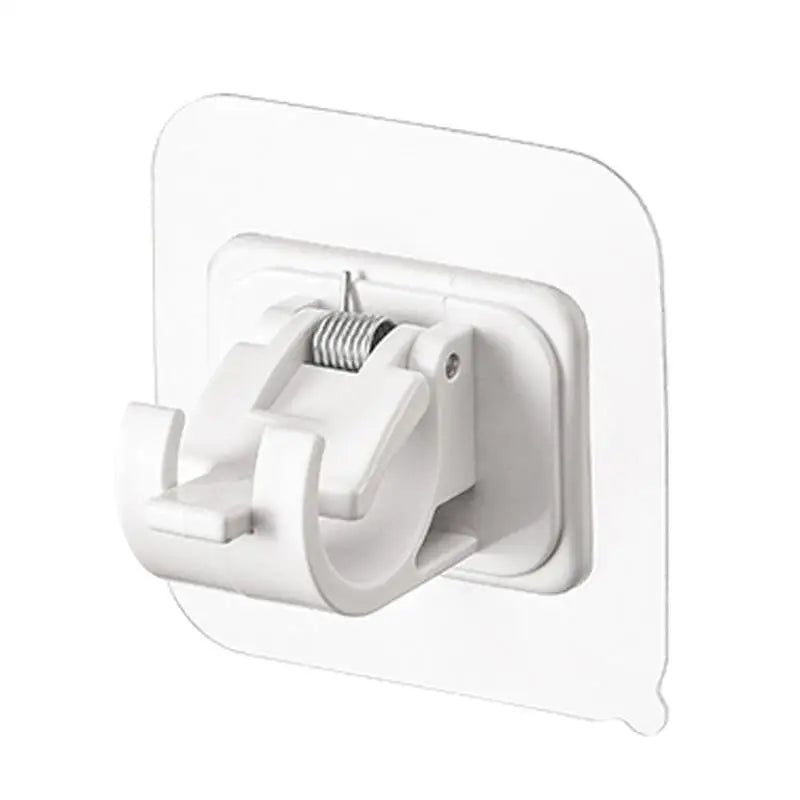 No-Drill Curtain Rod Hooks 10-Pack | Adhesive C-Type Brackets