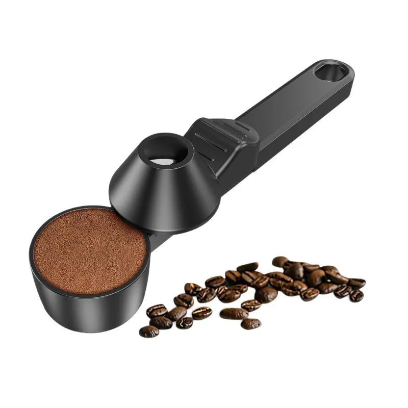 Coffee Sliding Spoon | Long Handle Large-Capacity Measuring Spoon Coffee Measuring Spoon Peaceful Pleasures Health and Wellness