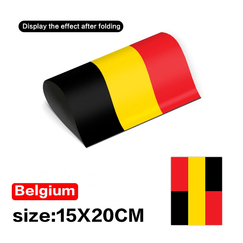 2026 World Cup National Flag Car Sticker | Waterproof Decal