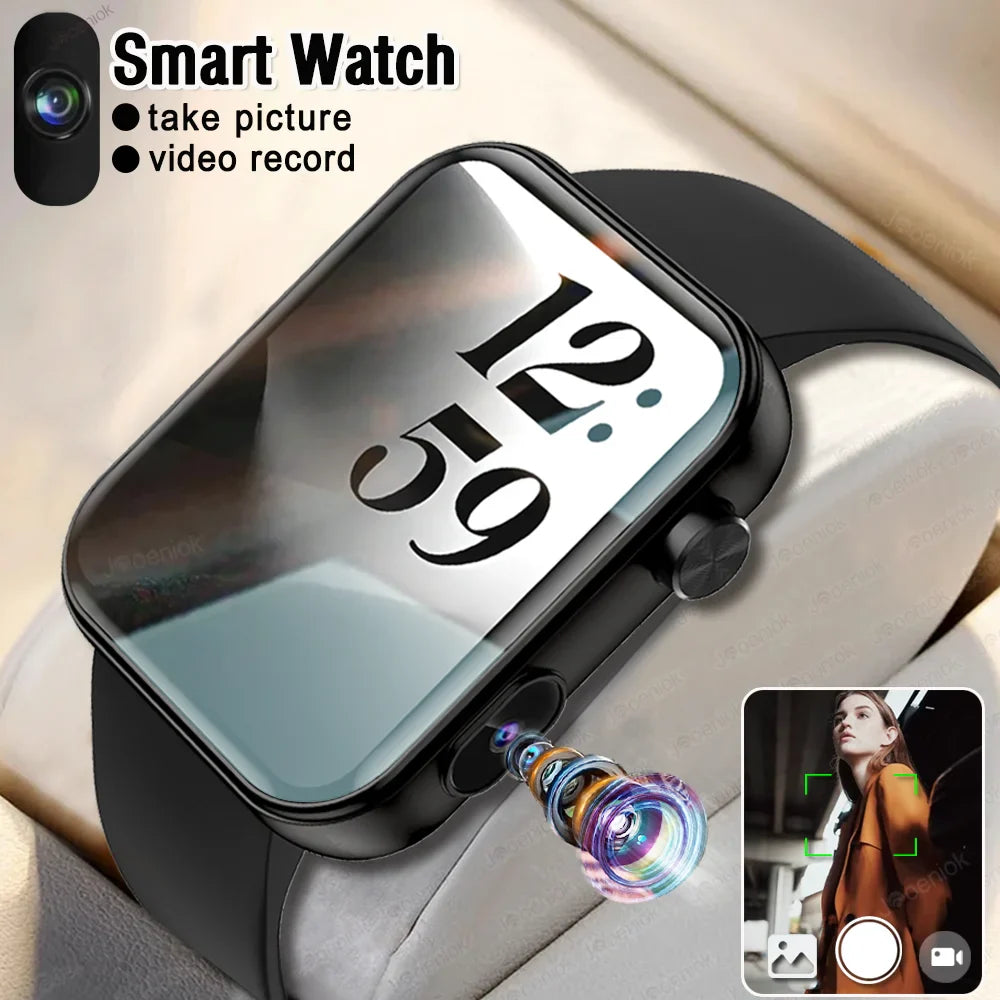 Jooeniok P51 Smartwatch – Camera, BT Calling & Fitness Tracker