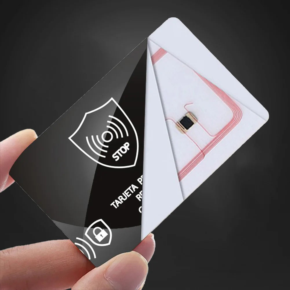 5-Pack RFID Blocking Cards – Protect Your Entire Wallet RFID Protection Peaceful Pleasures Health and Wellness
