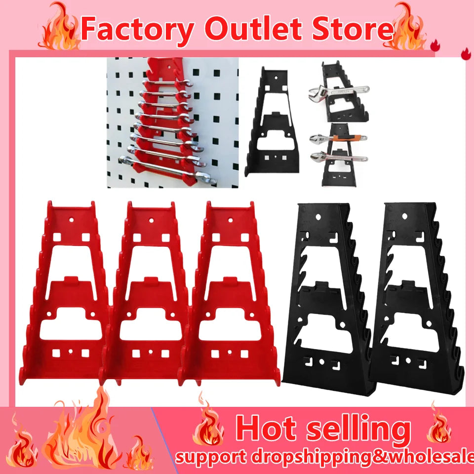 Wrench Organizer Tray | Plastic Spanner & Socket Rack Holder