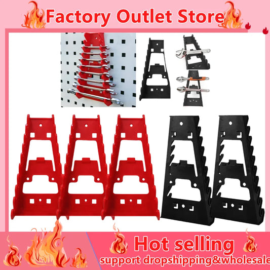 Wrench Organizer Tray | Plastic Spanner & Socket Rack Holder Tool Organizer Tray Oasis Select AAABB