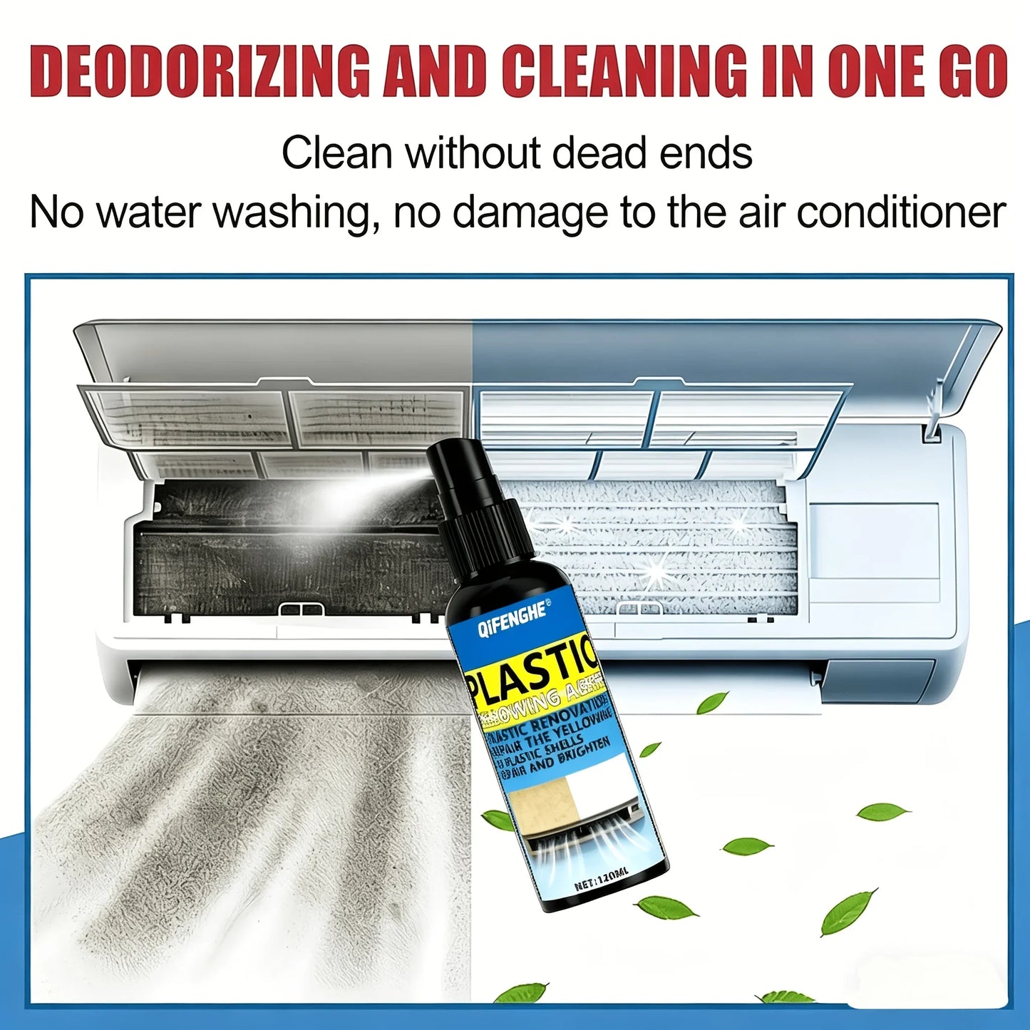 AC Coil & Plastic Cleaner Spray – Energy Efficiency | QIFENGHE