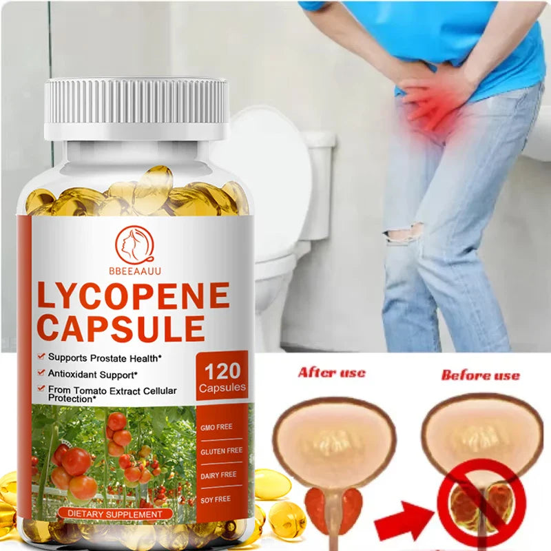 BEWORTHS Lycopene Capsules – Male Wellness Antioxidant 120ct