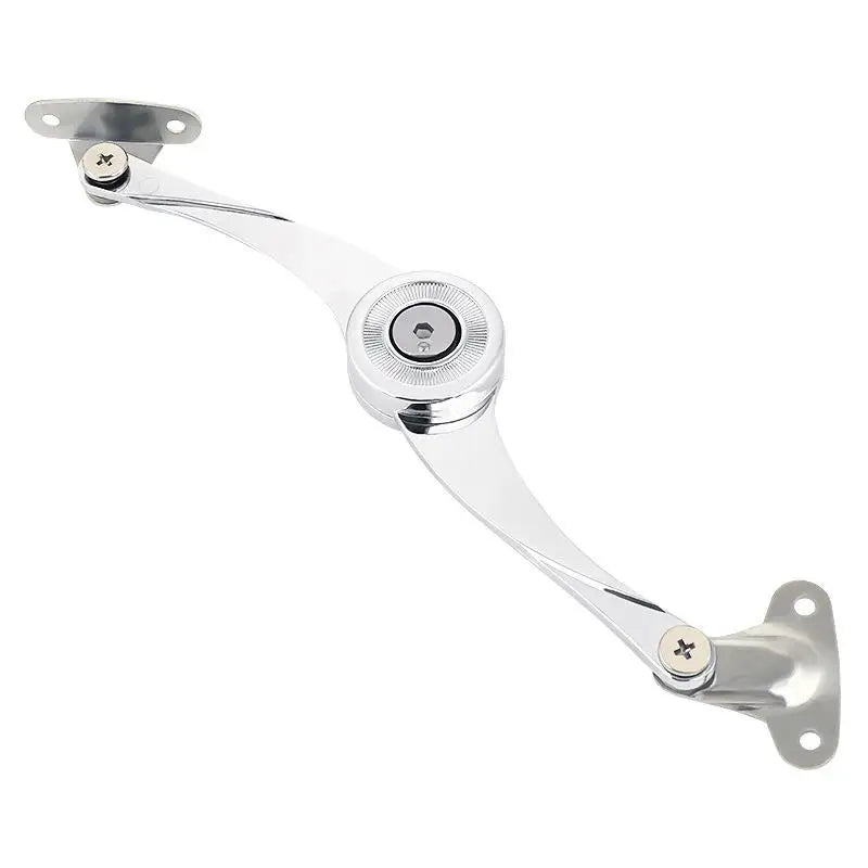 Hydraulic Cabinet Hinge Nickel Plated Random Stop Kitchen Door Adjustable Polish Folding Hinge Pressure Rods Peaceful Pleasures Health and Wellness Style B