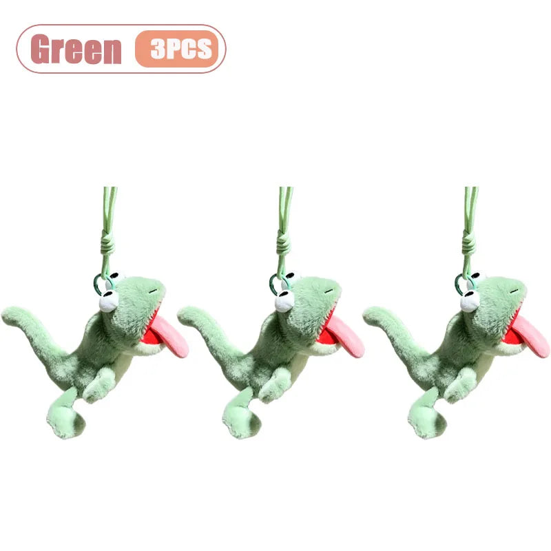 Lizard Plush Keychain Funny Squeeze Toy – 1-20 PCS | Bag Charm