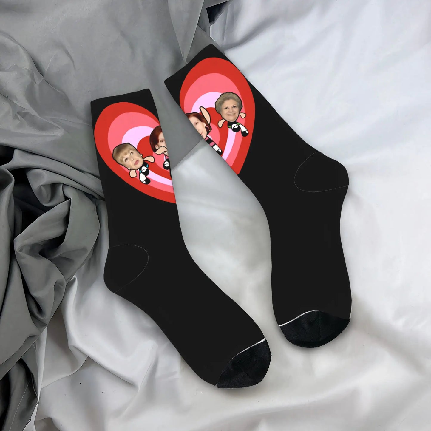 Aquí No Hay Quien Viva Novelty Crew Socks | Men's Non-Slip Novelty Crew Socks Peaceful Pleasures Health and Wellness 5 One Size