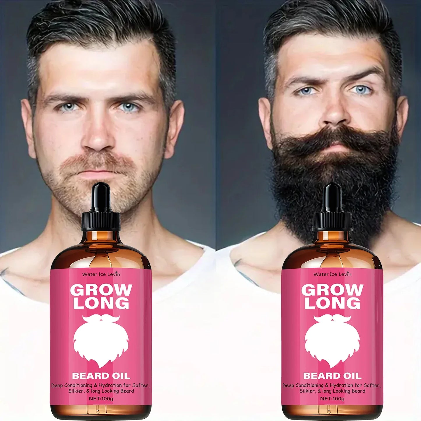 Levin Beard Oil – Growth, Shine & Deep Moisture | 100g
