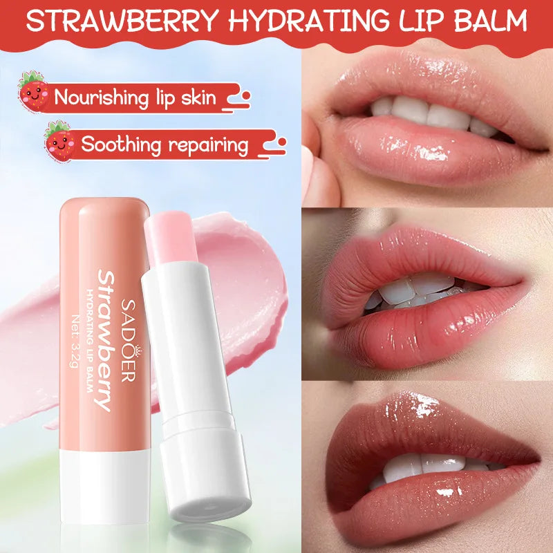 SADOER Avocado Hand Cream & Lip Balm Set – Moisturizing Duo