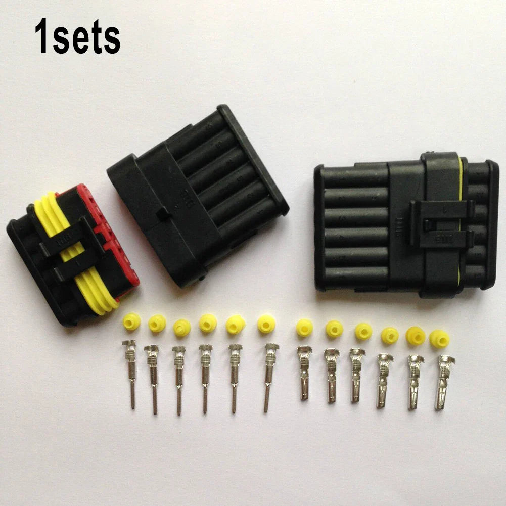 IP67 Waterproof Connector Plug 1–6 Pin | Car, Boat & Auto Wire