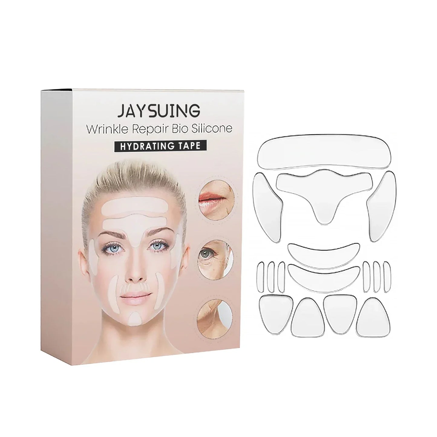 Silicone Anti-Wrinkle Firming Patches – Forehead & Crow's Feet