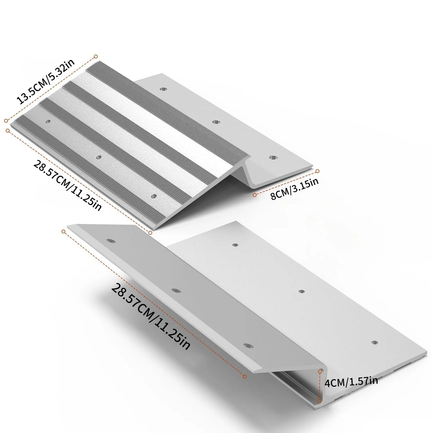 Universal Anti-slip Loading Ramp Multiple Vehicles Slope Plates