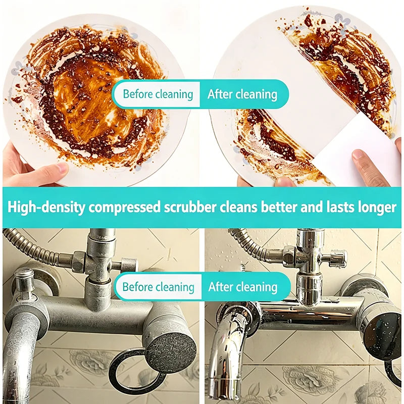 3/5Pcs Magic Melamine Sponge Eraser 10X6X2cm White Nano Cleaning Foam Pad for Home Kitchen Office Bathroom Stain Clean Peaceful Pleasures Health and Wellness