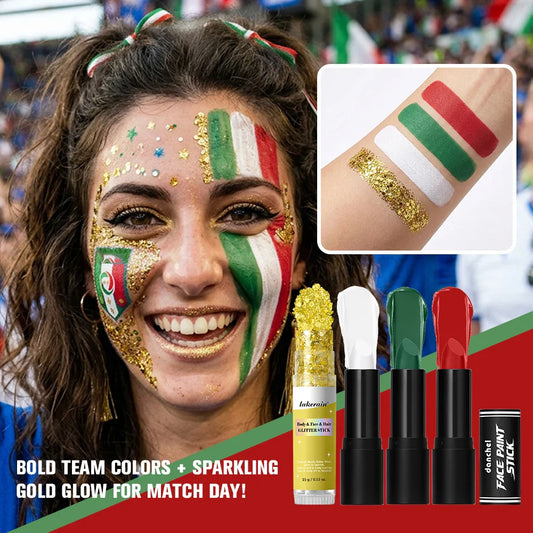 Face & Body Paint Stick Set – Non-Toxic, Waterproof SFX & Sports Face & Body Paint Oasis Select