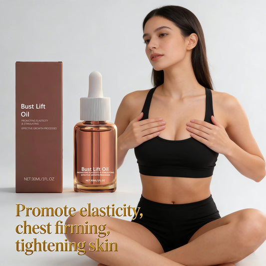 Bust Lift Oil Breast Enhancement Essential Oil Promote Elasticity Chest Firming and Lifting Nourishing Smoothing Body Skin Care Peaceful Pleasures Health and Wellness
