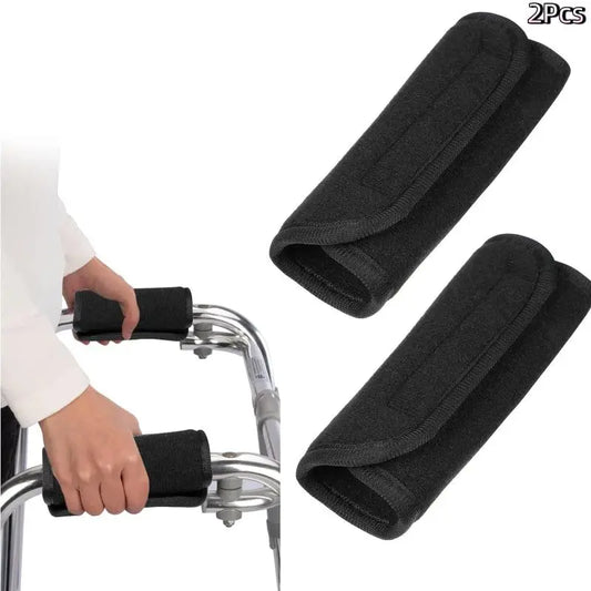 1 Pair Walking Aid Handle Gloves Support Wheelchair Handle Gloves Breathable Elderly Walker Grips Cushioned Covers Armrest Pad Peaceful Pleasures Health and Wellness