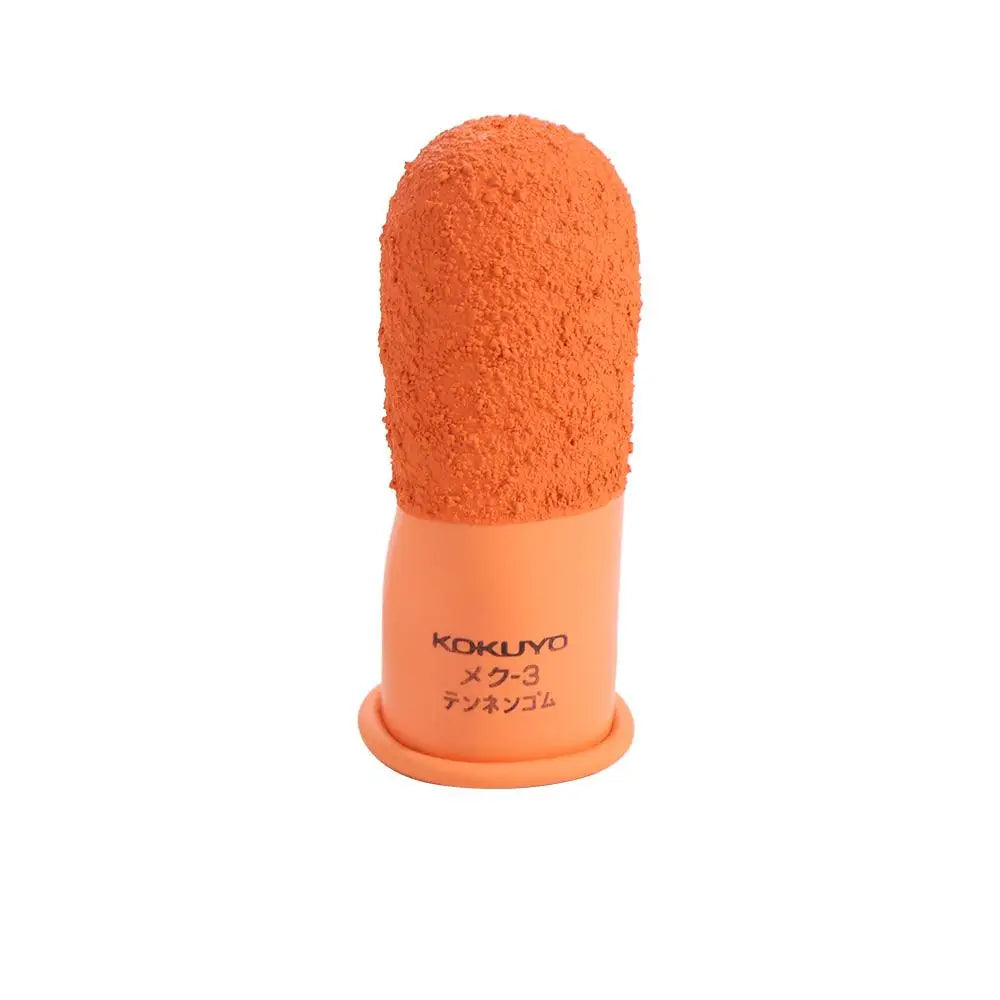Multi-purpose Non-slip Finger Cover Natural Rubber Counting Fingertips Protector Gloves Anti-static Reusable Orange Finger Cots Peaceful Pleasures Health and Wellness L