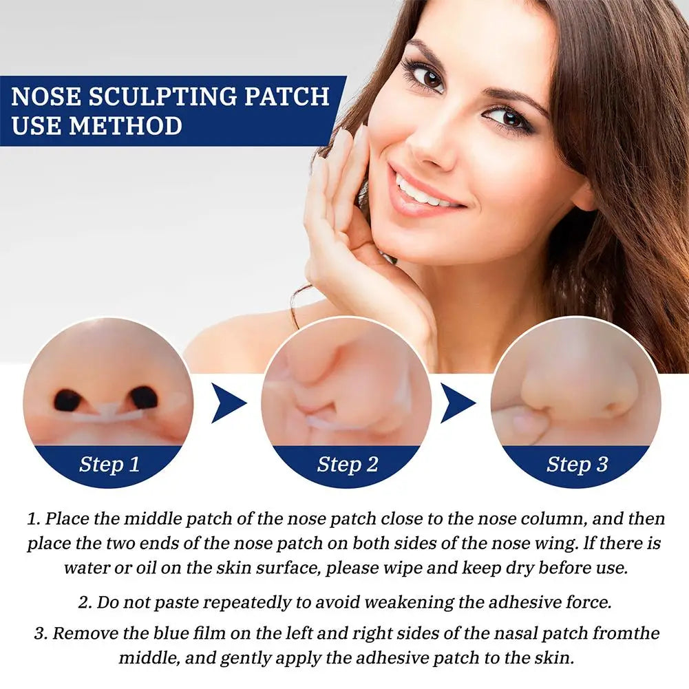 Invisible Nose Wing Slimming Stickers – 42pcs Nose Shaper Lifting Strips for Cosplay & Beauty Peaceful Pleasures Health and Wellness