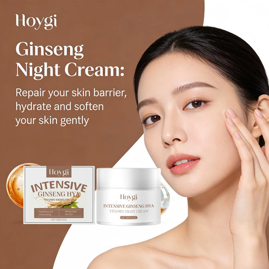 Hoygi Ginseng & Hyaluronic Acid Night Cream 30g Night Face Cream Oasis Select