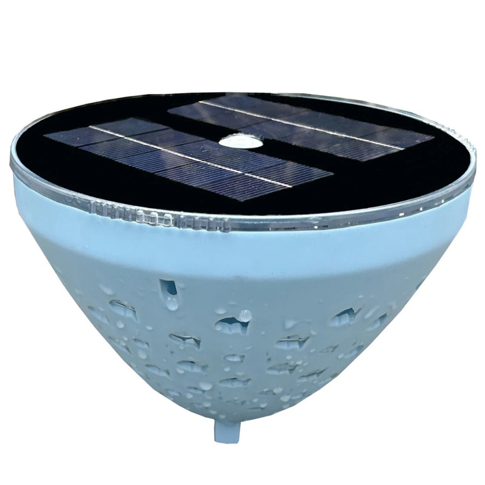 Solar Floating Pool Light,Energy Saving Water Resist Pond Lamp For Patios Streets,Hollow Waterproof Decorative Pond Lights Peaceful Pleasures Health and Wellness A