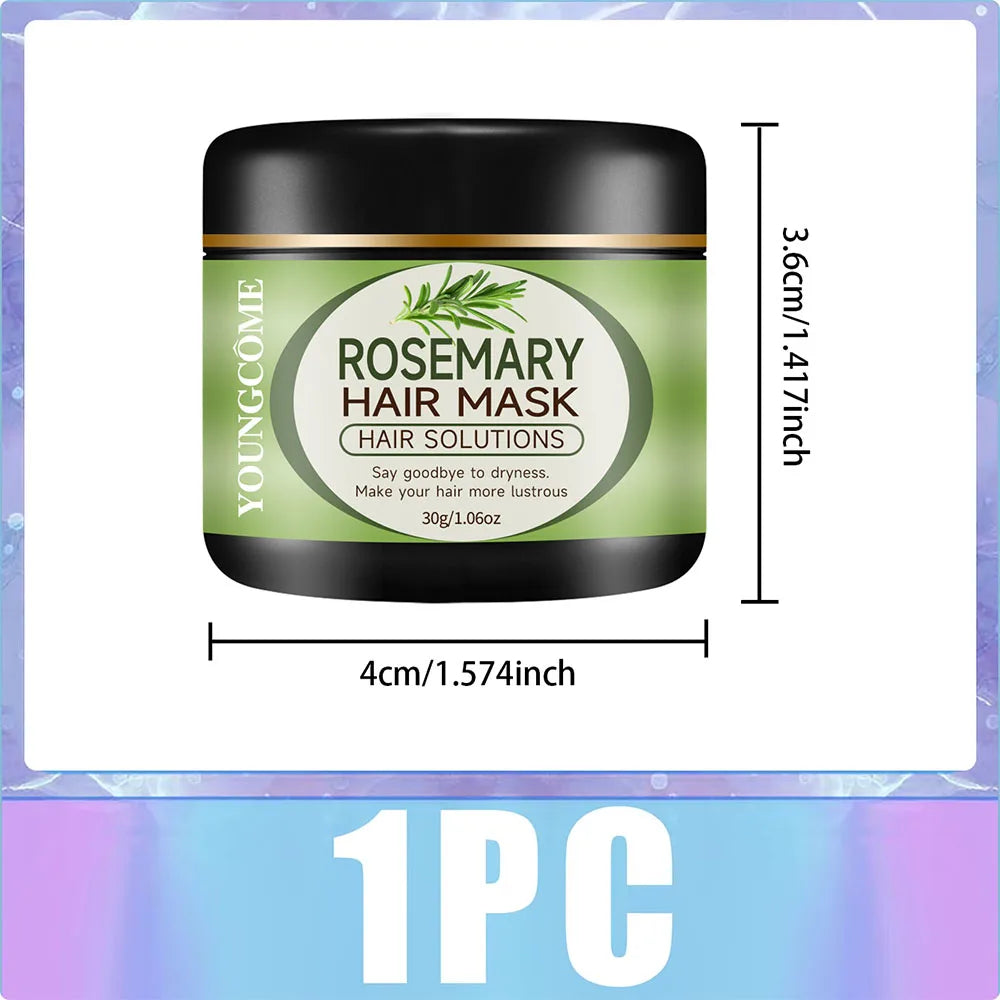 Rosemary Essential Oil Hair Mask & Nourishing Serum – YOUNGCOME