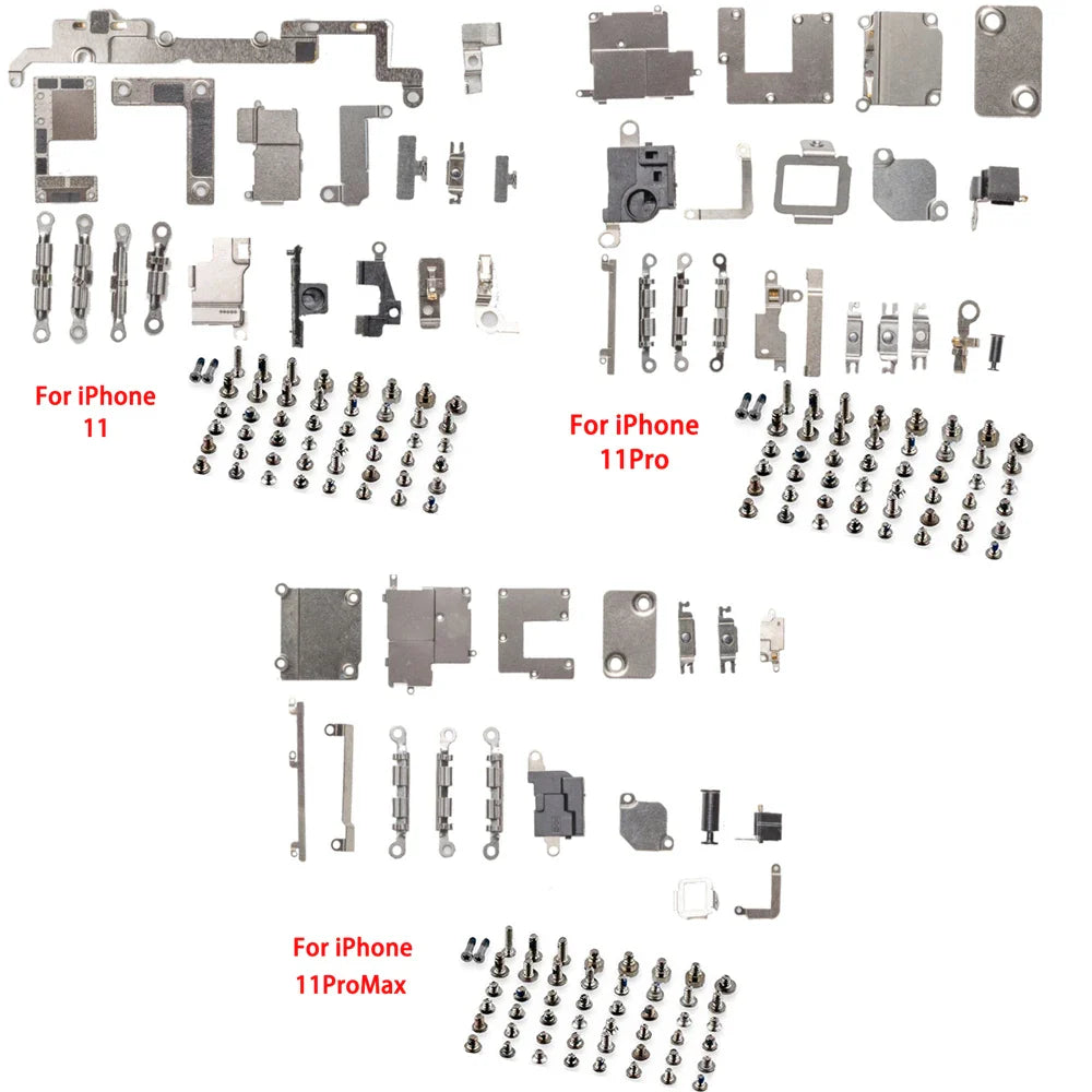 iPhone 6–11 Pro Max Internal Metal Bracket & Screw Set