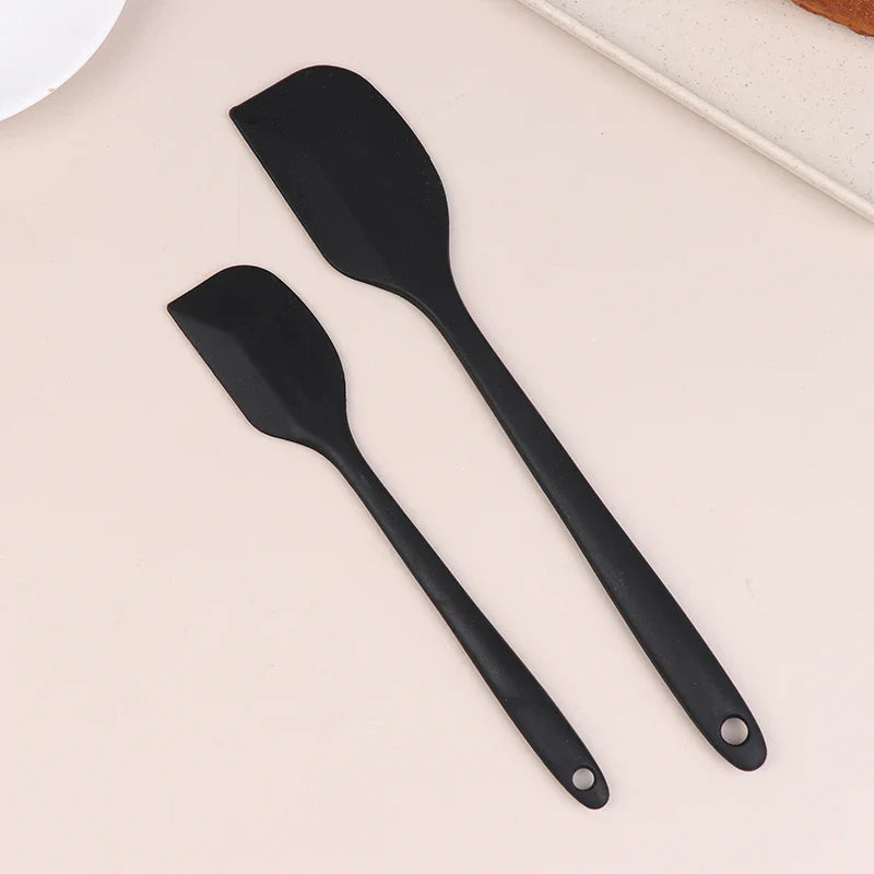 2-Piece Silicone Spatula Set – Baking Scraper & Spreader