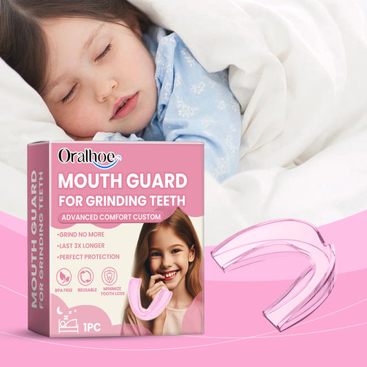 Kids Silicone Night Guard | Anti-Bruxism BPA-Free Teeth Protector Kids Mouth Guard Peaceful Pleasures Health and Wellness