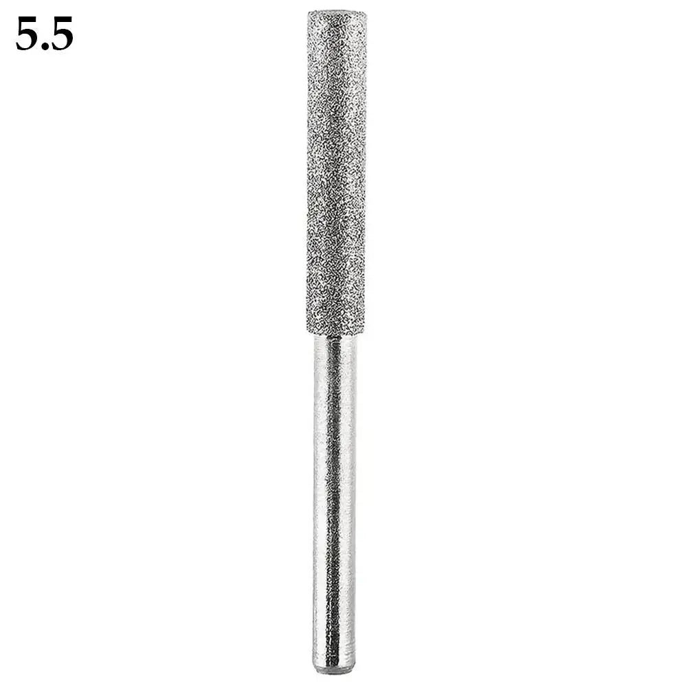 Diamond Chainsaw Chain File Sharpener 4/4.8/5.5mm Bur Set