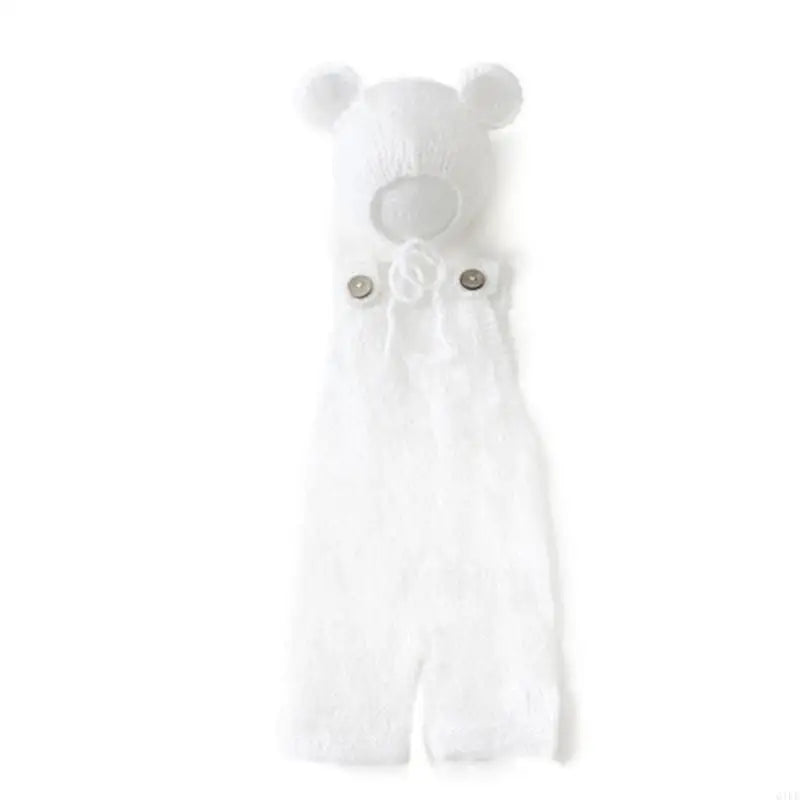 Newborn Photography Props | Mohair Baby Outfit Set 0–1 Month